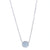 0.82ctw Diamond and Diamond Pendant Necklace White Gold