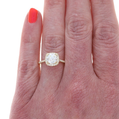 Coast 1.36ctw Diamond Ring Yellow Gold