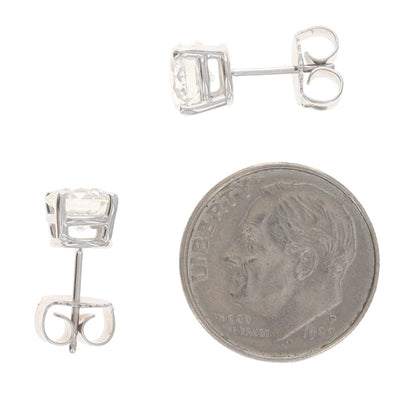 Diamond Women's Earrings White Gold