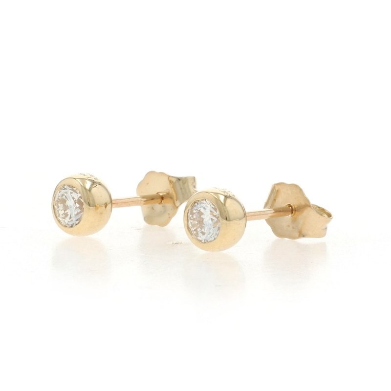 Diamond Women's Earrings Yellow Gold