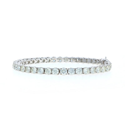 10.07ctw Diamond Bracelet White Gold