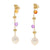 Marco Bicego Freshwater Pearl and Citrine Earrings Yellow Gold