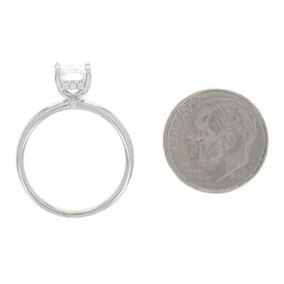 Diamond and Diamond Women's Ring White Gold
