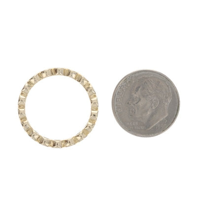 1.00ctw Diamond Women's Band Yellow Gold