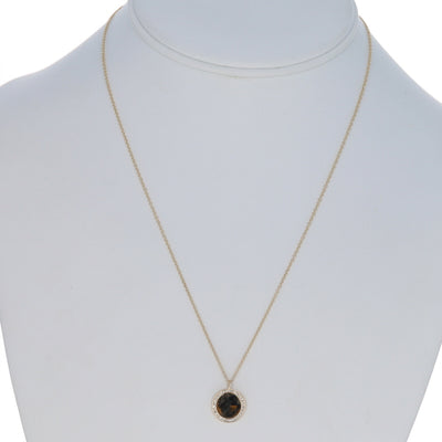 Diamond Pendant Necklace Yellow Gold