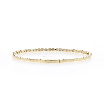 .74ctw Diamond Women's Bracelet Yellow Gold