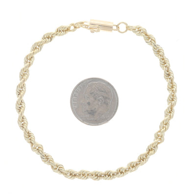 Rope Bracelet Yellow Gold
