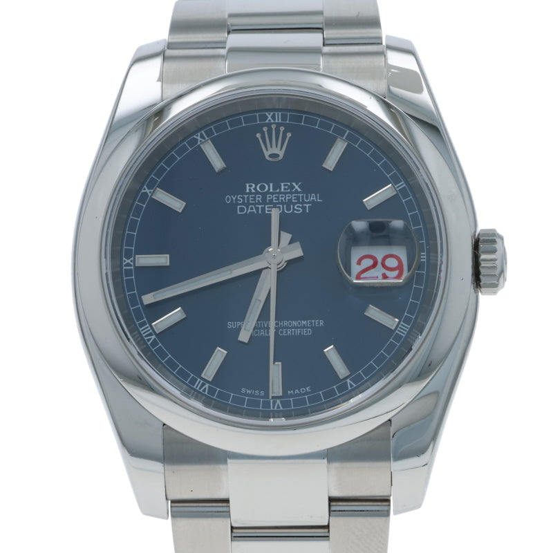 Rolex Datejust 36 Men's Watch 116200 Stainless Steel Automatic