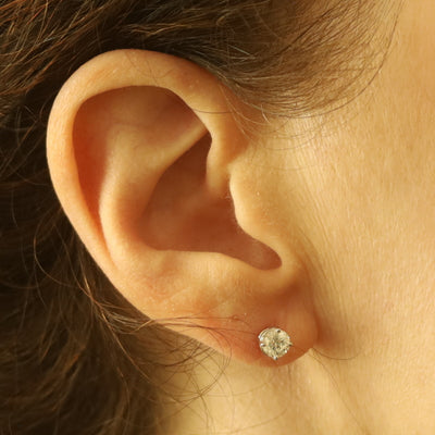 1.10ctw Diamond Earrings White Gold