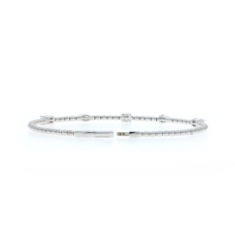 1.25ctw Diamond Bracelet White Gold