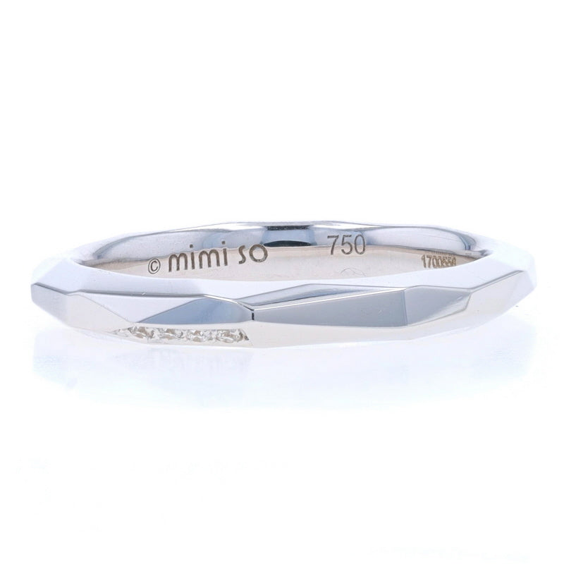 Mimi So Jackson Switch Diamond Band White Gold