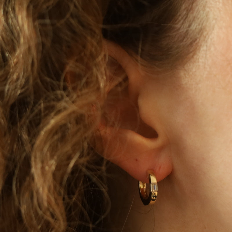 .42ctw Diamond Earrings Yellow Gold