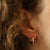 .42ctw Diamond Earrings Yellow Gold