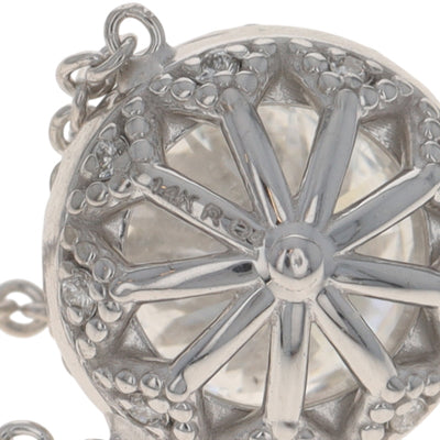 1.20ctw Diamond and Diamond Pendant Necklace White Gold
