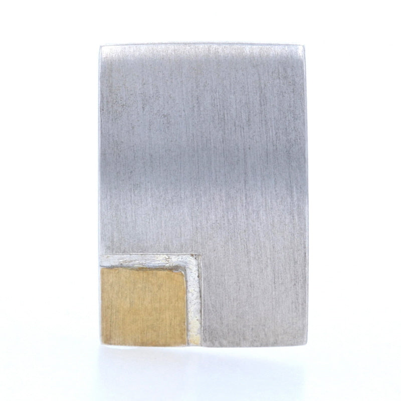 Bastian Inverun Streamline Pendant - Sterling Silver & 14k Gold Vermeil