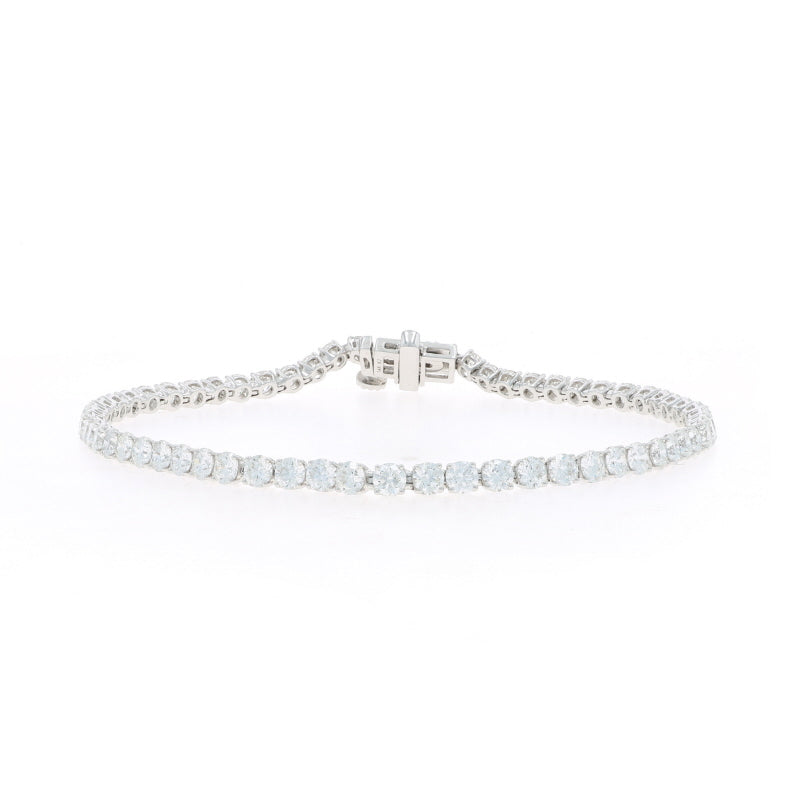 5.02ctw Diamond Bracelet White Gold
