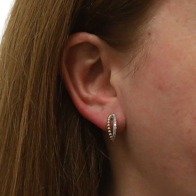 .43ctw Diamond Women's Earrings Yellow Gold
