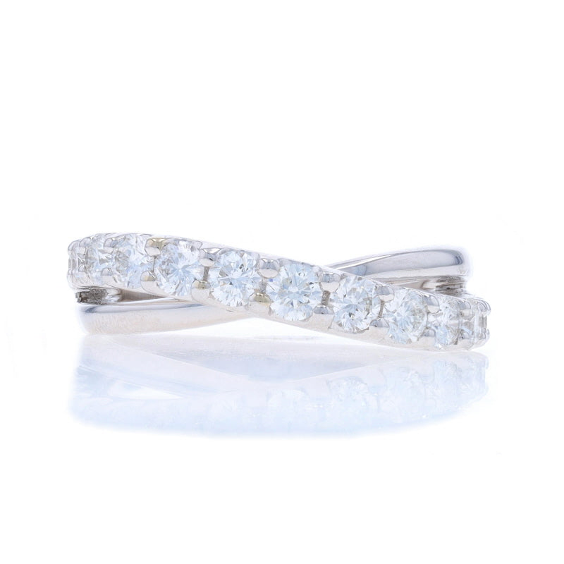 1.04ctw Diamond Band White Gold