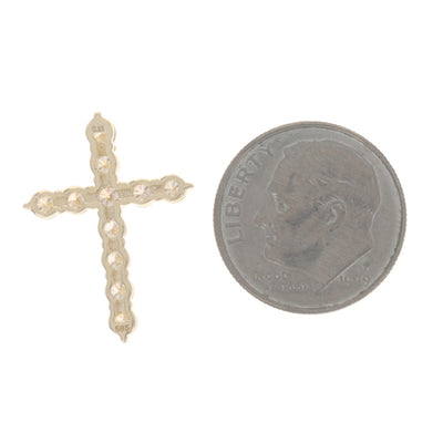 .83ctw Diamond Pendant Yellow Gold