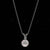 Akoya Pearl and Diamond Cable Chain Pendant Necklace White Gold