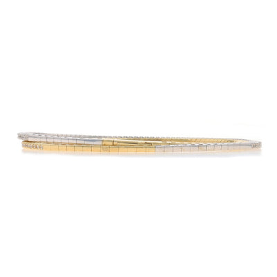 1.32ctw Diamond Bracelet Yellow Gold