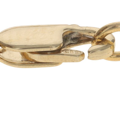Box Chain Necklace Yellow Gold