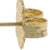 4.12ctw Diamond Earrings Yellow Gold