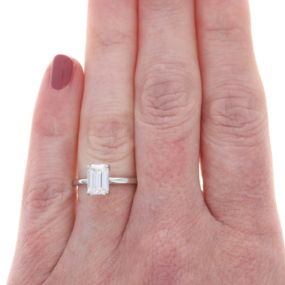 Diamond and Diamond Women's Ring White Gold