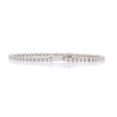 4.05ctw Diamond Bracelet White Gold