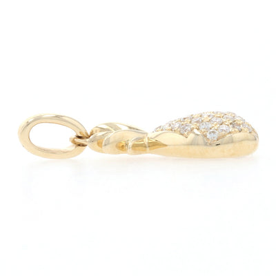.16ctw Diamond Pendant Yellow Yellow Gold