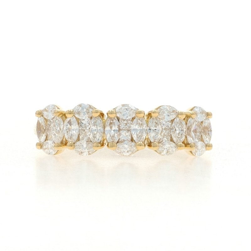 .98ctw Diamond Women's Band Yellow Gold