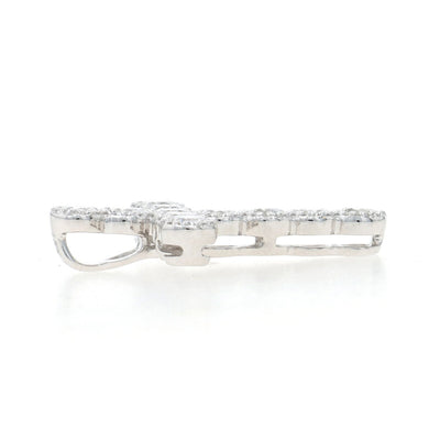 .62ctw Diamond Pendant White Gold