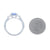 3.34ctw Sapphire Ring