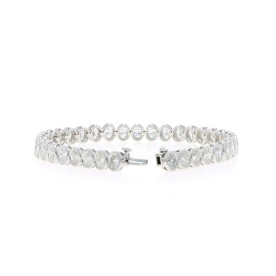 9.30ctw Diamond Bracelet White Gold