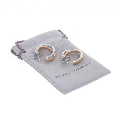 David Yurman Pavéflex 1.00ctw Diamond Earrings White Gold