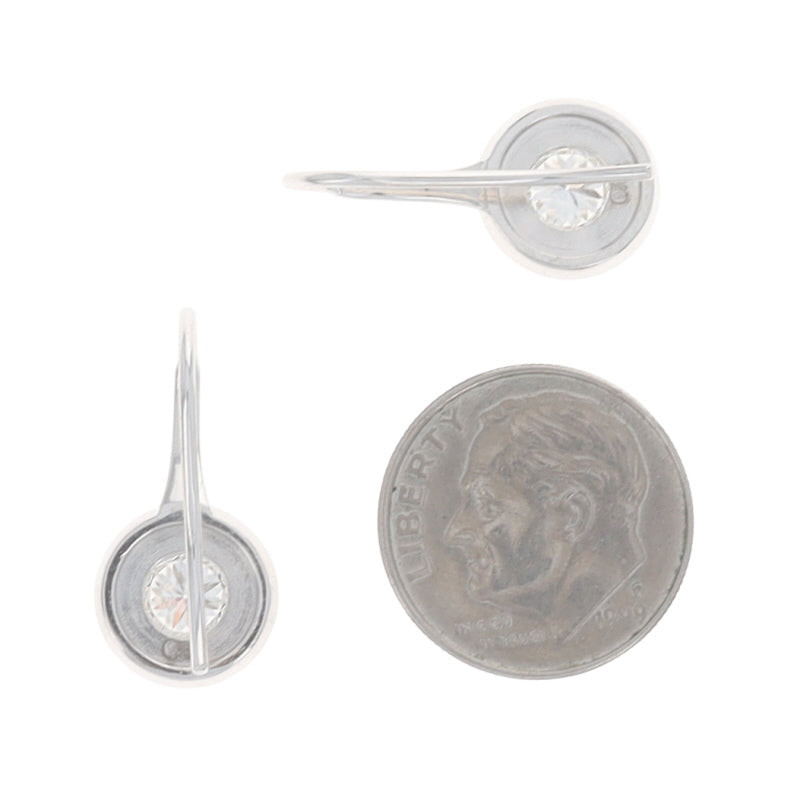 1.60ctw Diamond Earrings White Gold
