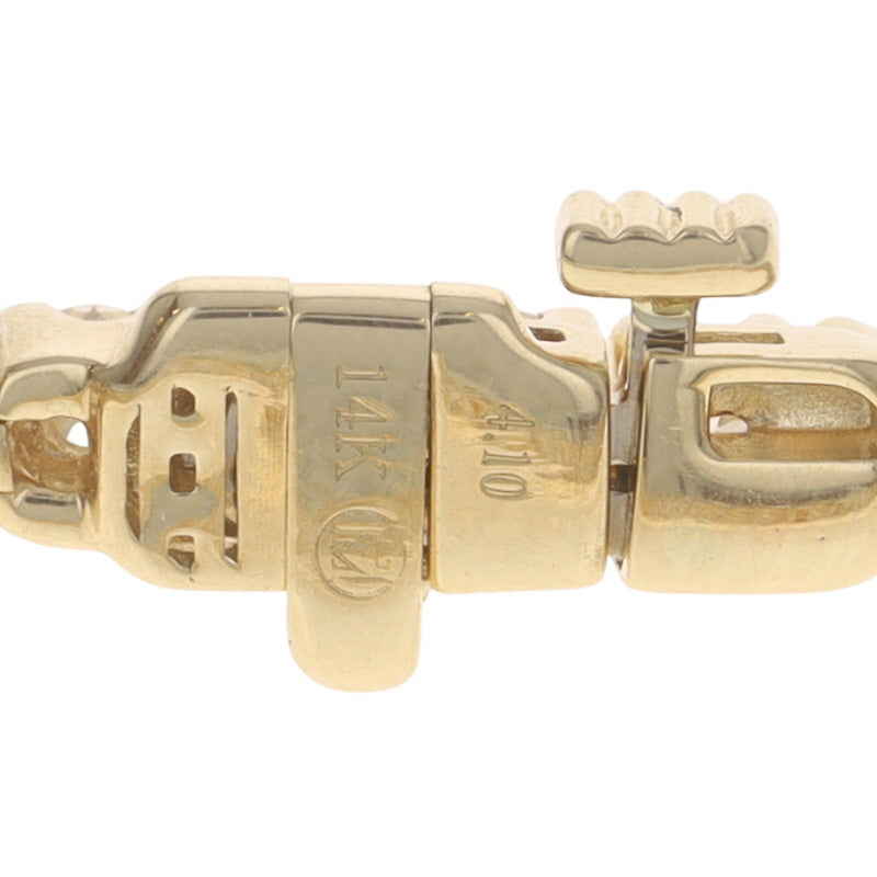 4.10ctw Diamond Bracelet Yellow Gold