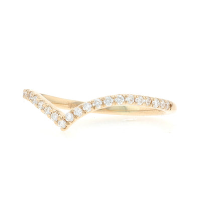 Diamond Band Yellow Gold