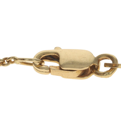 Cable Chain Necklace Yellow Gold