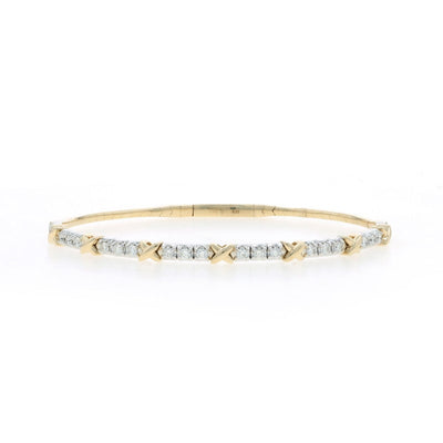 .77ctw Diamond Women's Bracelet Yellow Gold