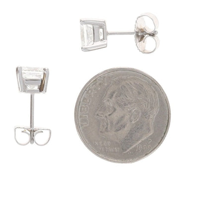 2.02ctw Diamond Women's Earrings White Gold