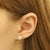 2.00ctw Diamond Earrings White Gold