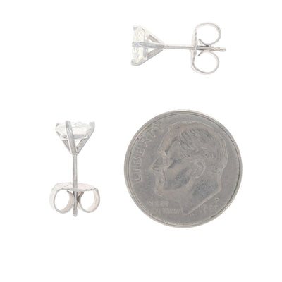 1.24ctw Diamond Women's Earrings White Gold