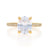 Michael M .60ctw Cubic Zirconia (placeholder) and Diamond Ring Yellow Gold