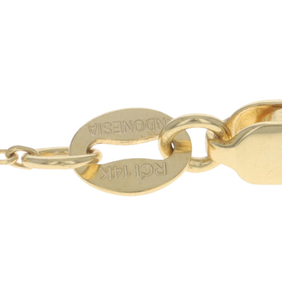 .13ctw Diamond Pendant Necklace Yellow Gold
