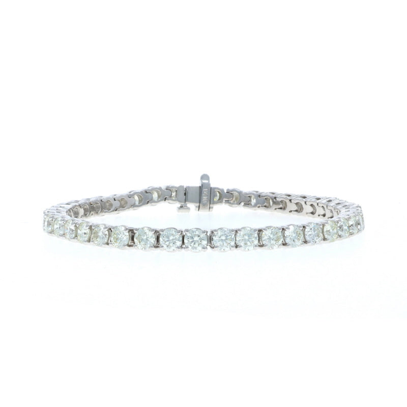 10.07ctw Diamond Bracelet White Gold