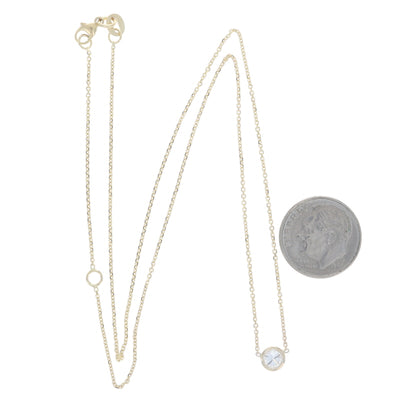 .39ct Diamond Pendant Necklace Yellow Gold