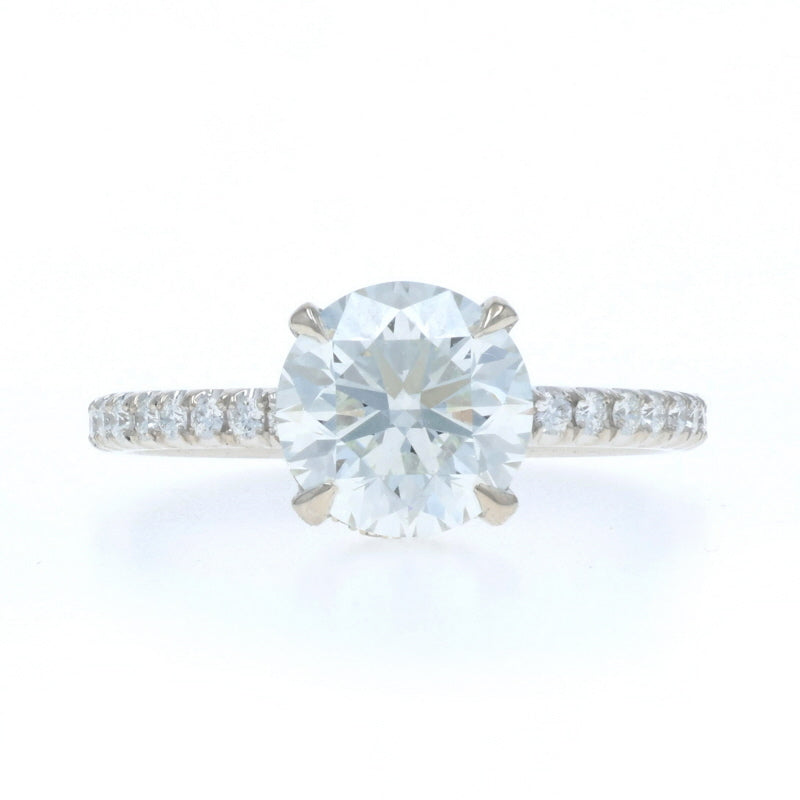 2.43ctw Diamond and Diamond Ring White Gold