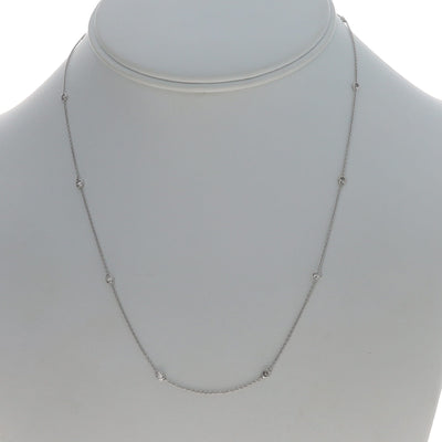 .50ctw Diamond Women's Diamond by the Yard Necklace White Gold