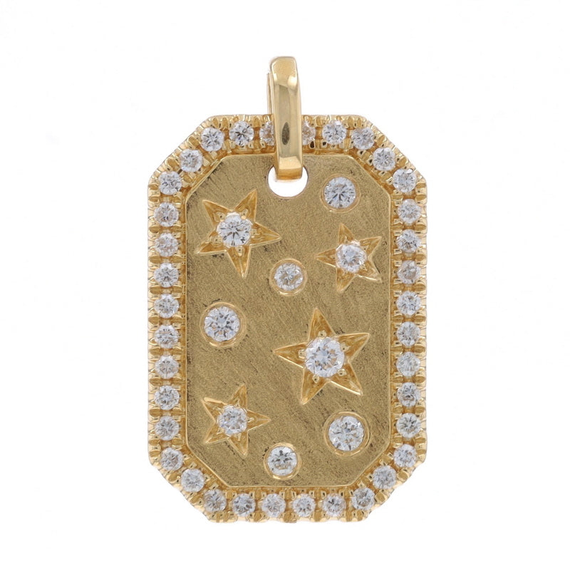 .46ctw Diamond Pendant Yellow Gold